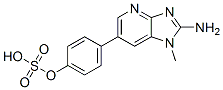 4-(2-amino-1-methylimidazo(4,5-b)pyrid-6-yl)phenyl sulfate Struktur