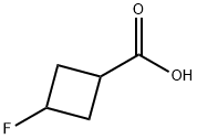 3-FLUOROCYCLOBUTANECARBOXYLIC ACID Struktur