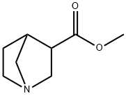 1-Azabicyclo[2.2.1]heptane-3-carboxylic acid, Methyl ester Struktur