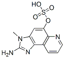 2-amino-3-methylimidazo(4,5-f)-quinoline 5-sulfate ester Struktur