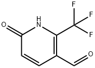 6-Hydroxy-2-(trifluoromethyl)nicotinaldehyde Struktur