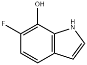 1H-Indol-7-ol, 6-fluoro- Struktur