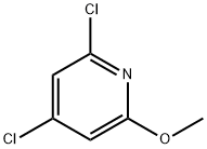 2,4-Dichloro-6-Methoxypyridine Struktur