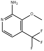 2-Amino-3-methoxy-4-(trifluoromethyl)pyridine Struktur