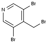 3,5-dibroMo-4-(broMoMethyl)pyridine Struktur