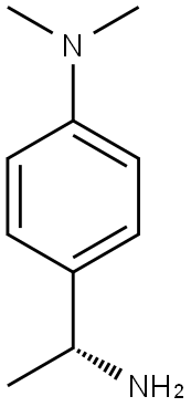 Benzenemethanamine, 4-(dimethylamino)-α-methyl-, (R)- (9CI) Struktur