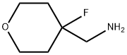 (4-fluorotetrahydro-2H-pyran-4-yl)MethanaMine Struktur