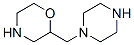 Morpholine, 2-(1-piperazinylmethyl)- (9CI) Struktur