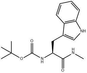 BOC-TRP-NHME Struktur