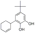 5-tert-butyl-3-(cyclohex-2-enyl)benzene-1,2-diol Struktur