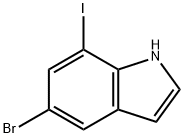 5-Bromo-7-iodo-1H-indole price.