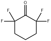 Cyclohexanone,  2,2,6,6-tetrafluoro- Struktur