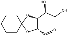 2,3-O-CYCLOHEXYLIDENE-D-RIBOFURANOSE Struktur