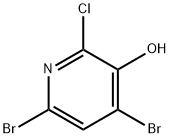 4,6-Dibromo-2-chloropyridin-3-ol Struktur