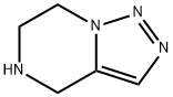 4,5,6,7-TETRAHYDRO-[1,2,3]TRIAZOLO[1,5-A]PYRAZINE Structure