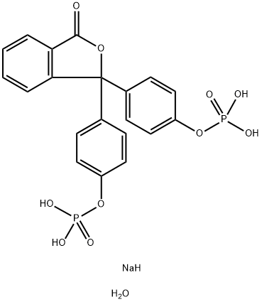 PHENOLPHTHALEIN DIPHOSPHATE TETRASODIUM SALT Struktur