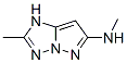 1H-Pyrazolo[1,5-b][1,2,4]triazol-6-amine,  N,2-dimethyl-  (9CI) Struktur