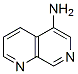 1,7-Naphthyridin-5-amine(9CI) Struktur