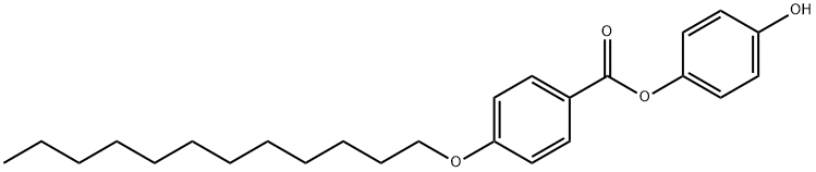 4-Hydroxyphenyl 4-(dodecyloxy)benzoate Struktur