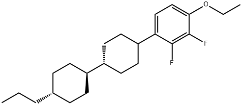 TRANS,TRANS-4''-(4-ETHOXY-2,3-DIFLUORO-PHENYL)-4-PROPYL-BICYCLOHEXYL Structure