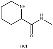 N-Methyl-2-piperidinecarboxaMide HCl Struktur