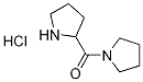 1-Pyrrolidinyl(2-pyrrolidinyl)methanonehydrochloride Struktur