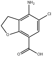 4-amino-5-chloro-2,3-dihydrobenzofuran-7-carboxylic acid