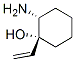 Cyclohexanol,2-amino-1-ethenyl-,trans-(9CI) Struktur