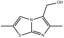 (2,6-DIMETHYLIMIDAZO[2,1-B][1,3]THIAZOL-5-YL)METHANOL Struktur