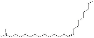 13-Docosen-1-amine, N,N-dimethyl-, (13Z)- Struktur