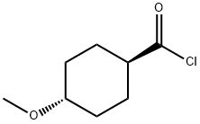 Cyclohexanecarbonyl chloride, 4-methoxy-, trans- (9CI) Struktur