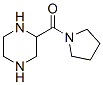 Pyrrolidine, 1-(2-piperazinylcarbonyl)- (9CI) Struktur