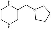 Piperazine, 2-(1-pyrrolidinylmethyl)- (9CI) Struktur