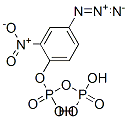 4-azido-2-nitrophenyl pyrophosphate Struktur