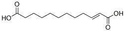 2-Dodecenedioic acid Struktur