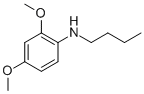 BUTYL-(2,4-DIMETHOXY-PHENYL)-AMINE Struktur