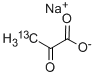 PYRUVIC-3-13C ACID SODIUM SALT Struktur