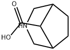 3-Azabicyclo[3.2.1]octane-8-carboxylic acid Struktur