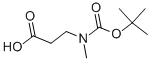 3-(Methylamino)propanoic acid, N-BOC protected price.