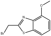 2-(BROMOMETHYL)-4-METHOXYBENZOTHIAZOLE Struktur