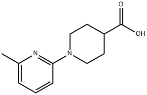 1-(6-Methylpyridin-2-yl)piperidine-4-carboxylic acid Struktur