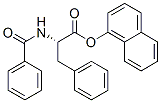 N-benzoylphenylalanine naphthyl ester Struktur