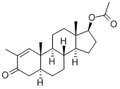 stenbolone acetate Struktur