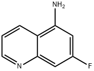 7-Fluoro-5-quinolinaMine Struktur