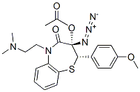 azidodiltiazem Struktur