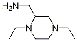 2-Piperazinemethanamine,1,4-diethyl-(9CI) Struktur