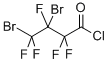 3,4-DIBROMOPENTAFLUOROBUTYRYL CHLORIDE Struktur