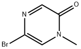 5-Bromo-1-methyl-1H-pyrazin-2-one Struktur