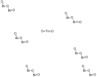 BISMUTH TITANIUM OXIDE Struktur