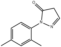 2-(2,4-DiMethylphenyl)-1,2-dihydropyrazol-3-one Struktur